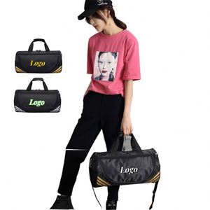 Wholesale <b>Cheap</b> Custom Fashion Logo Sport Gym Bag Women Mens Waterproof Travel Duffel Bag - Product Image 1