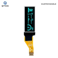 Panel de Pantalla PMOLED Monocromática de 0.91 Pulgadas con Controlador SSD1306, Resolución 128x32, Interfaz SPI/I2C de 4 Cables, Ciclo de Trabajo 1/32