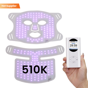 도매 3 색 피부 치료 빛 요법 얼굴 여드름 용 <span class=keywords><strong>Led</strong></span> 마스크 - Product Image 2