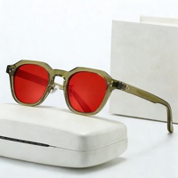 Lunettes de jeu tendance TR90 avec verres rouges, lunettes anti-lumière bleue, lunettes pour multiples occasions, anti-reflets pour le marathon de jeu