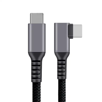 Qualité 240 Watt Nylon Tressé USB Type C à Type C Câble de Données 8 Fils de Noyau Charge Rapide pour Ordinateur 5A Charge
