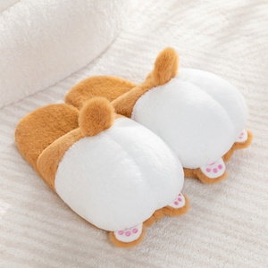 Peluche Corgi en coton moelleux antidérapante en TPR pour cadeaux de Noël personnalisés d'intérieur pour femmes - Product Image 6