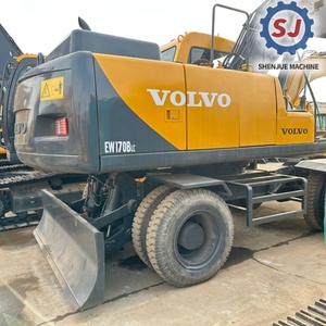 Excavatrice sur pneus Volvo EW170BLC d'occasion, équipement de qualité, excavatrice sur pneus Volvo EW170 d'occasion à vendre - Product Image 3