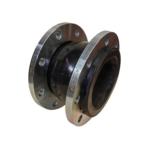 Đường ống ống thổi bù thép không gỉ mặt bích duy nhất bóng EPDM linh hoạt cao su mở rộng doanh - Product Image 2