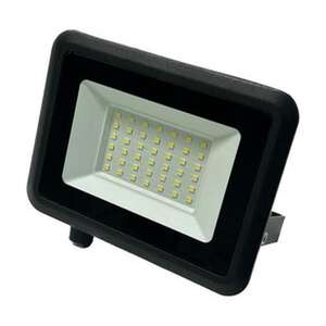 Projecteur LED 10W 6500K noir - Éclairage efficace pour la maison, le bureau et les espaces extérieurs. - Product Image 1