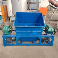 Machine à broyer la mousse EPS, broyeur de déchets de mousse à double arbre pour le recyclage des déchets de mousse EPS, XPS, EPE