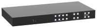 Commutateur matriciel HDMI 4x4 4K60Hz avec sortie de réduction automatique de la résolution et correspondance dynamique des affichages 1:2