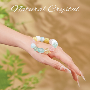 Pulsera Unisex Hecha a Mano, Diseño Estético Original Vintage de Hierro, Versátil, con Forma de Mariposa, Cuentas de Cristal y Piedras Preciosas - Product Image 2