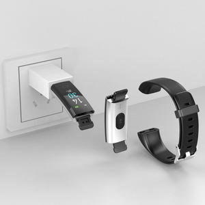 Bracelet intelligent étanche IP68 avec moniteur de fréquence cardiaque, compatible iOS et Android, design rabattable - Product Image 6