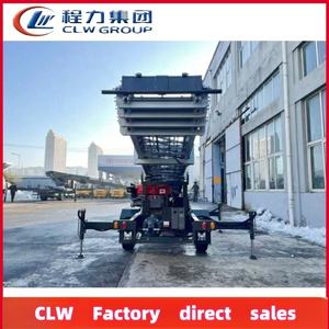 Baru peralatan angkat 32m 36m 45m udara tangga mengangkat truk ketinggian tinggi operasi pengangkat furnitur ember truk untuk bekerja - Product Image 3