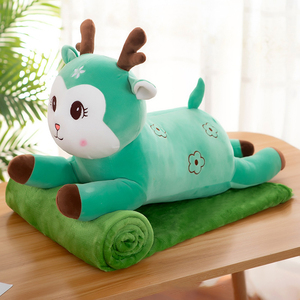 Bộ Chăn Gối 2 Trong 1 Bán Chạy 2023 Chăn Và Gối Đồ Chơi Nhồi Bông Đệm Động Vật Cho Chăn Và Gối Cừu Du Lịch - Product Image 3