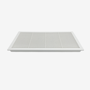 Système CVC Grille en plastique ABS 600*300 plafond intégré boucle en aluminium couvercle d'évent de climatisation - Product Image 1