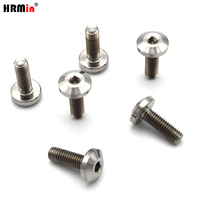 Tornillos de Cabeza Allen de Aleación de Titanio Gr.5 Ti-6Al-4V HRMin para Volante de Vehículo y Automóvil