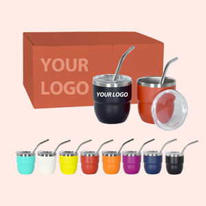 Vaso Térmico Apilable de Acero Inoxidable 304 18/8 de Doble Pared de 4 oz, Taza Pequeña para Niños, Bebés, Té, Café, Termo - Product Image 1