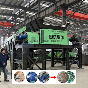 Broyeur de déchets RDF <span class=keywords><strong>15</strong></span> Tph, machine à détruire le métal, le papier, le plastique et les ordures, équipement de recyclage des déchets - Product Image 1