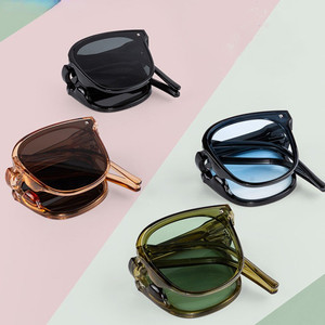 <span class=keywords><strong>Gafas</strong></span> <span class=keywords><strong>de</strong></span> <span class=keywords><strong>Sol</strong></span> Plegables Retro UV400 para Hombre y Mujer, Fáciles <span class=keywords><strong>de</strong></span> Llevar, Precio <span class=keywords><strong>de</strong></span> Fábrica Barato <span class=keywords><strong>de</strong></span> Yiwu, Venta al Por Mayor - Product Image 1