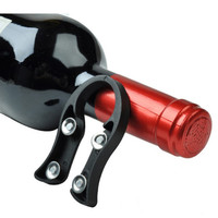 Coupe-capsule de vin HXY personnalisé à quatre roues en acier inoxydable et ABS, noir, écologique, jetable, MOQ 100 pièces, accessoires de bar bon marché