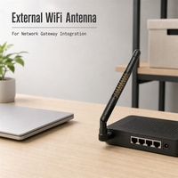 Antenne WiFi à gain élevé 2.4G/5.8G/4G/5G 9dBi, gain personnalisé pour routeur, passerelle, appareil sans fil