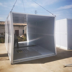 Almacén de estructura de acero prefabricado directo de fábrica Casas de contenedores usadas Casa modular plegable para oficina y residencial - Product Image 2