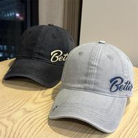 Casquette Dad Hat en gros, brodée, à calotte souple, avec lettres, unisexe