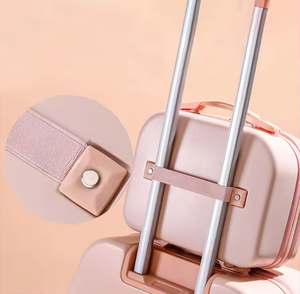 Maletines de Cosméticos Personalizados de 14 Pulgadas para Viaje, Bonitos para Niña, a la Moda, Resistentes al Agua, con Cremallera, Mini Maleta Portátil de Almacenamiento - Product Image 5