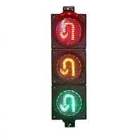 Feu de signalisation LED en U, lampe de signalisation routière, indicateur directionnel auxiliaire pour rampes et viaducs