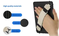 Sangle de tablette portable légère, support de tablette de 6 à 11 pouces, fonctionnement à une main, prise en main sécurisée, support de téléphone portable anti-chute