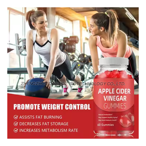 L'aceto di sidro di mele Halal pancia piatta Gummies senza zucchero spedizione gratuita cheto dimagrante ad alto contenuto proteico aceto di sidro di mele gommoso - Product Image 2