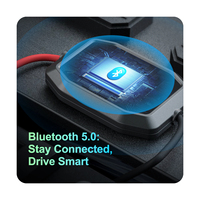 Moniteur de batterie pour systèmes 12V 24V 36V 48V, dispositif Bluetooth Xparkle Battery Sense, vérifie la tension et l'état de la batterie dans les véhicules