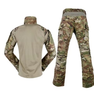 Chemise tactique G3 Frog respirante camouflage à col montant et fermeture éclair pour l'automne – Qualité supérieure pour l'entraînement en extérieur - Product Image 3