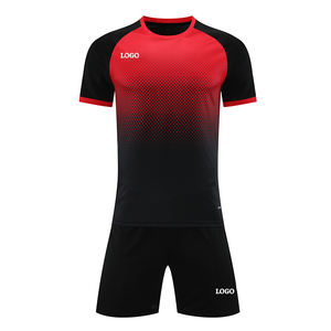 Fabriek Directe Verkoop 100% Polyester Voetbal Truien Custom Logo Running Mannen Professionele Training Sportkleding Team Uniformen - Product Image 2