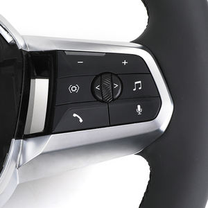 Volante Original de cuero completo con fondo plano para <span class=keywords><strong>BMW</strong></span> I7 <span class=keywords><strong>I5</strong></span> IX1 X1 X2 U11 U12 5 Series G60 G61 G68 <span class=keywords><strong>2022</strong></span> 2023 2024 - Product Image 6