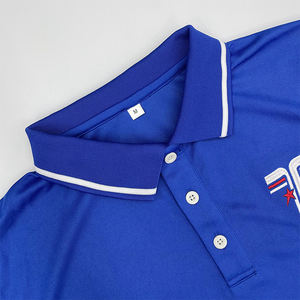 OEM Camisas Equipo Trabajador Actividades Casual Bordado Logo Hombres Polos Personalizados - Product Image 5