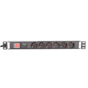 16a 4000W Standaard Industriële Pdu Power Strip Power Distributie Unit Pdu Voor Datacenter