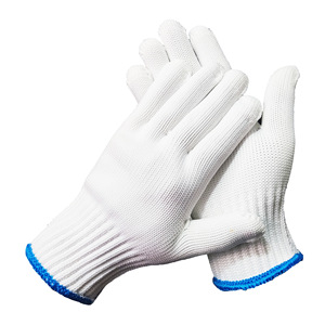 Guantes de Trabajo de Nailon, Longitud hasta la Muñeca, 10 Agujas, Reforzados, para Uso en Fábrica, Protección Laboral - Product Image 1