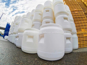 Envase Redondo de Plástico Blanco para Pasta de Camarones, Alimentos Salados y Congelados - Calidad de Exportación de Vietnam - Product Image 6