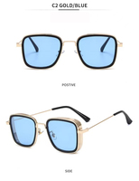 Lunettes de soleil carrées surdimensionnées de haute qualité, monture durable, tendance, couleur changeante, verres TAC UV400