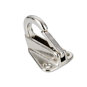 Gancho de Pared Marino con Resorte de 41*34 mm, Acero Inoxidable 316, Nuevo, Accesorios para Yates y Herrajes Marinos - Product Image 1