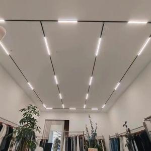 Projecteur <span class=keywords><strong>LED</strong></span> à spectre complet magnétique, éclairage intelligent pour la maison, salon, montage en surface, encastré, magnétique, sans lumière principale F - Product Image 6
