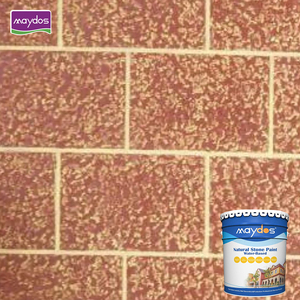 Cho maydos Acrylic lớp phủ chất lỏng bên ngoài thô kết cấu đá sơn cho nhựa ứng dụng thông qua phun - Product Image 5