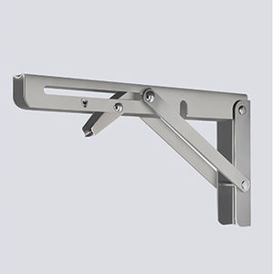 ชั้นวางของสแตนเลสพับได้แบบปรับได้, ฉากยึดปรับได้ - Product Image 6