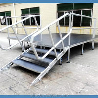 Plate-forme d'étape portative de certification de qualité de RK avec la jambe d'étape réglable de taille pour l'événement