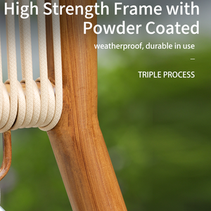 Modern Style Outdoor Leisure <strong>Swing</strong> Chair With High Strength Frame Hanging Hammock <strong>Bed</strong> For <strong>Garden</strong> Patio Balcony Use - Product Image 4