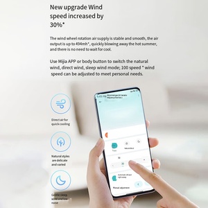 Ventilatore a Torre in Plastica Mijia Smart DC Inverter a 3 Velocità, Controllabile tramite App, Flusso d'Aria fino a 10 Metri, Controllo Vocale AI, Silenzioso - Product Image 4
