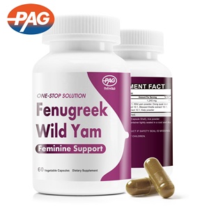 Suplemen Peningkat Payudara Alami Wanita, Suplemen Estrogen untuk Pertumbuhan Payudara, Kapsul Kesehatan Payudara Vegan untuk Wanita - Product Image 1