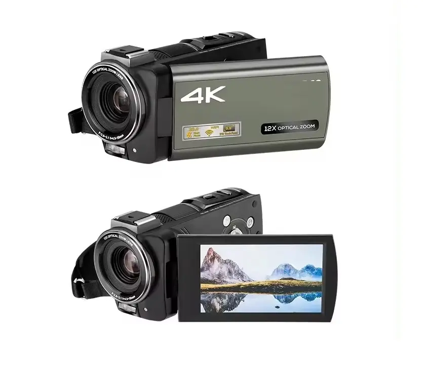 كاميرا فيديو بصرية من سوني طراز AX60 عالية الوضوح بدقة 4K بدقة 5.0 ميجا بيكسل شاشة مقاس 3.5 بوصة كاميرا رقمية بتقنية IPS لتسجيل البث المباشر للمؤتمرات مزودة بـ HDMI