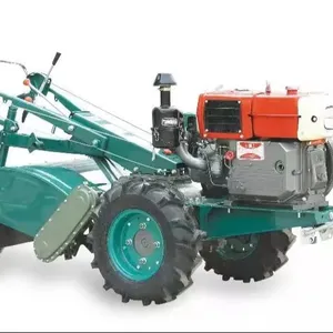 New 13HP 18HP 22HP Kubota Diesel Walking Tractors 2-Wheel Mini Farm Machinery-Hand Walking Trade Farm Tractor Core Engine Gear