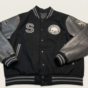 Chaqueta Universitaria Varsity Personalizada de Alta Calidad, Fabricante de Chaquetas Universitarias de Béisbol para Hombre, Uso Diario - Product Image 1