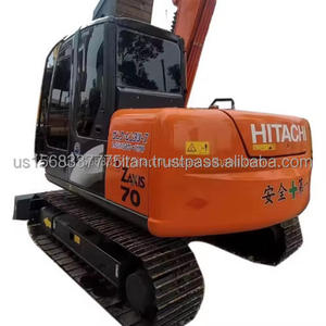 Excavadora Usada Hitachi ZAXIS 70 Mini sobre Orugas, Modelo Japonés ZX70 ZX60 EX70 ZX120, Capacidad de Cucharón 3m, en Venta - Product Image 1