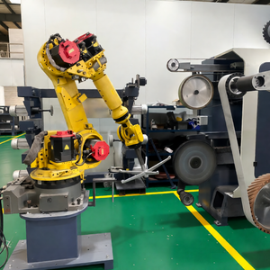Máquina Pulidora de Metales Totalmente Automática para Desbarbado de Acero Inoxidable, Pulido de Accesorios de Tubería de Latón y Robot de Pulido de Ruedas - Product Image 6